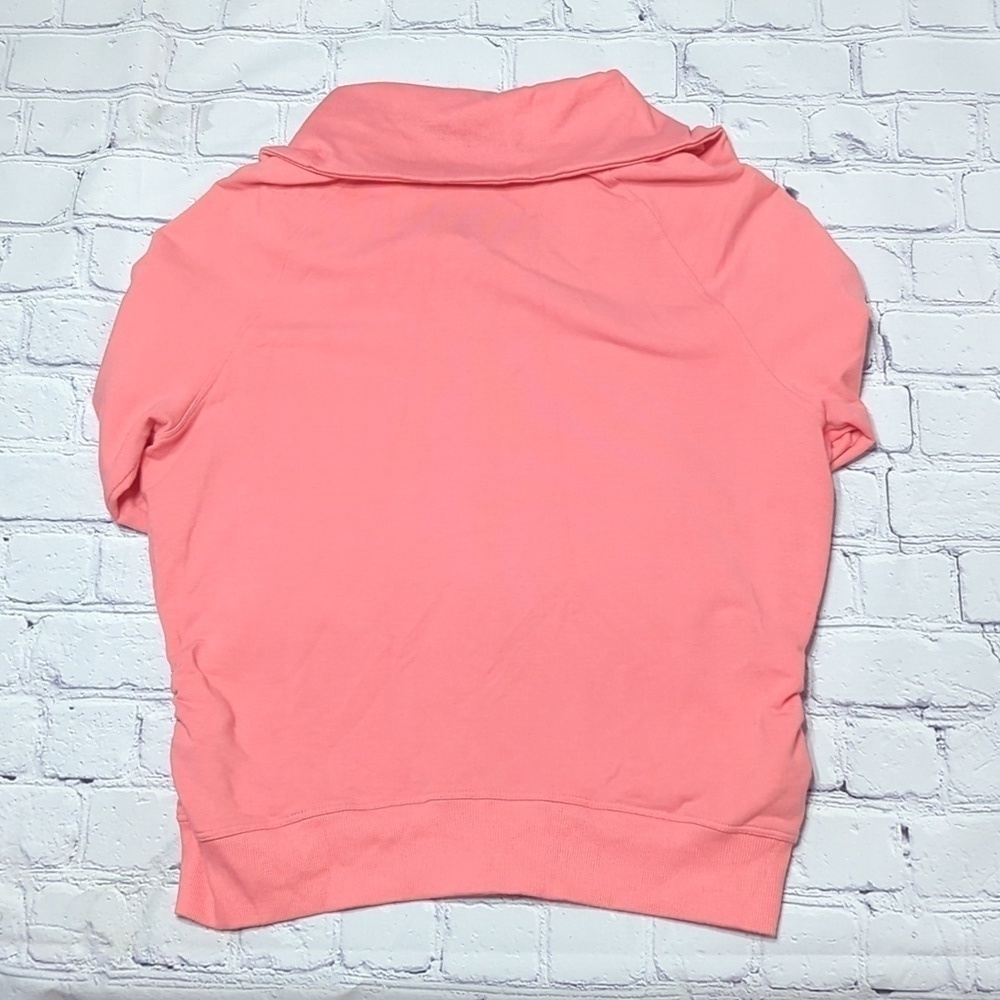 Bebe Womens Sweatshirt Vintage Y2K 90s Full Zip‎ Rhinestone Logo Pink Medium - Picture 16 of 16